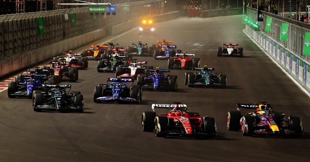 Monoplazas de la F1.