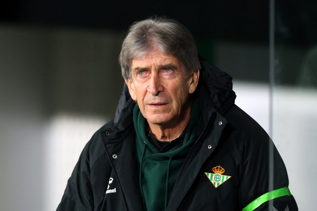 Manuel Pellegrini, chileno DT del Betis