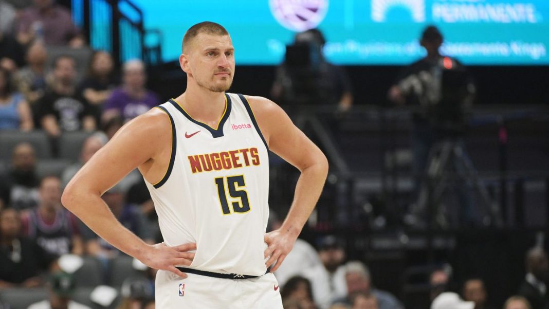 Nikola Jokic de los Nuggets