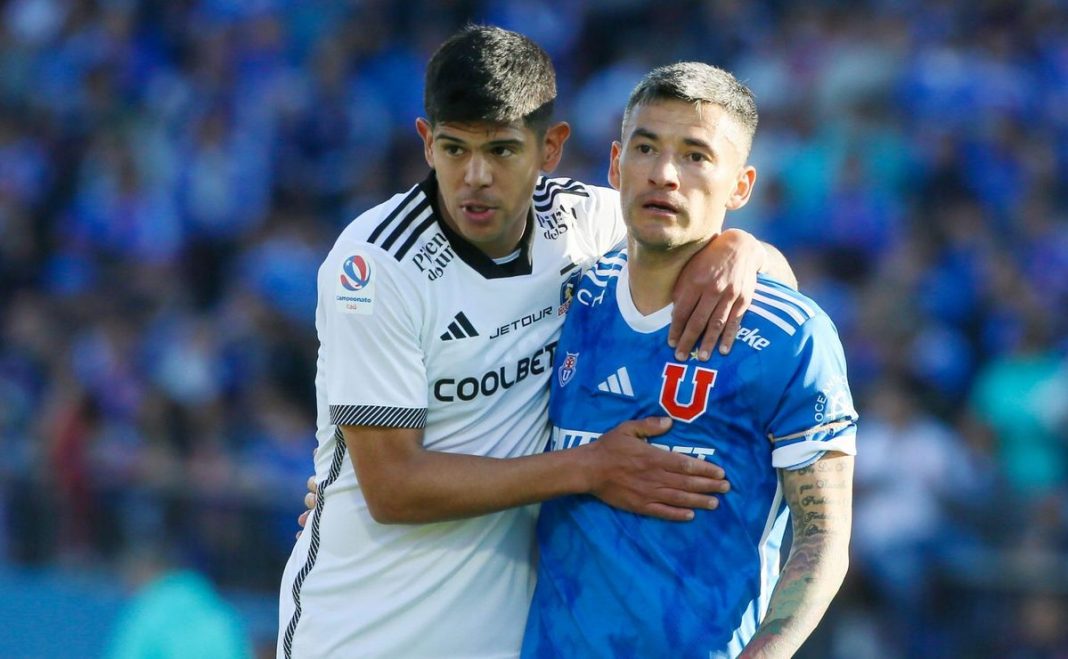 Foto del superclasico chileno