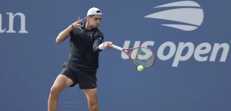 El tenista chileno Alejandro Tabilo en el US Open