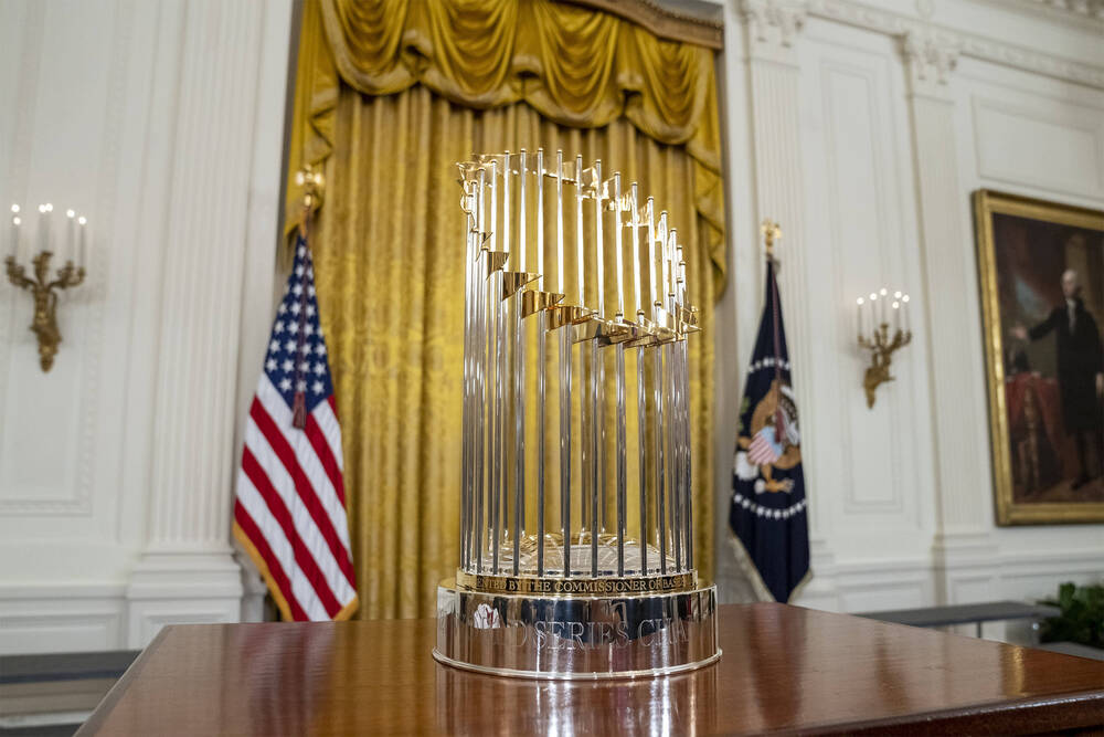 mlb world series trofeo